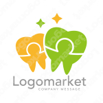歯と人と繋がりのロゴ