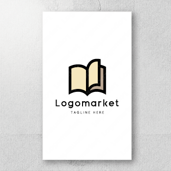 本とノートと未来のロゴ
