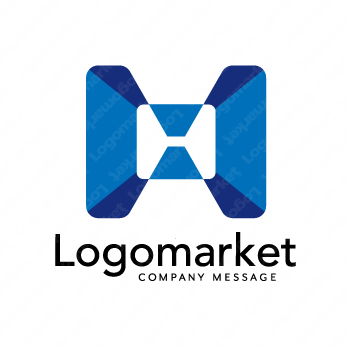 Hと未来と展望のロゴ