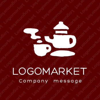 カフェとコーヒーと雑貨のロゴ