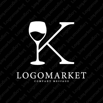 Kとワインとシンプルのロゴ