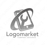 修理と携帯とプロフェッショナルのロゴ