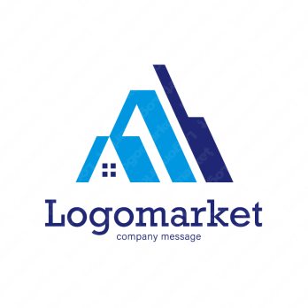 AとMと家のロゴ