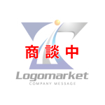 Tとシャープと上昇のロゴ