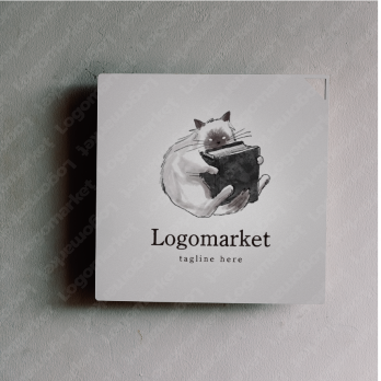 Aとaと虹のロゴ