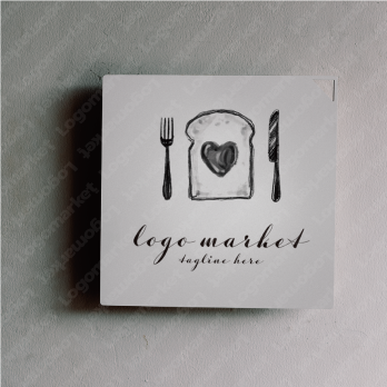 Aとaと虹のロゴ