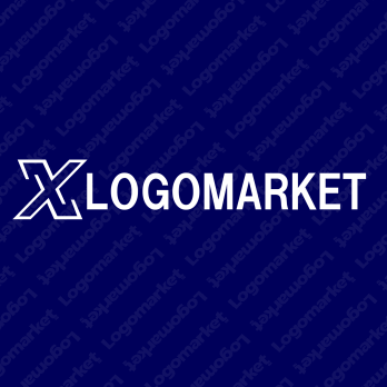 Xとアルファベットのロゴ