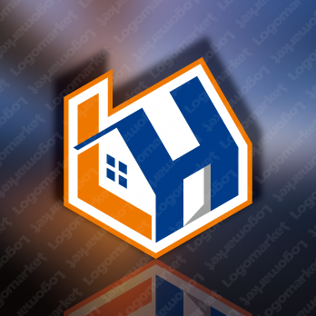 LとHとハウスのロゴ