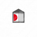 和と日本と家のロゴ
