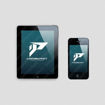 JとPと近未来のロゴ
