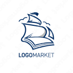 航海と本と辞書のロゴ