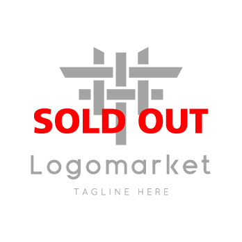 Tとtと和風のロゴ