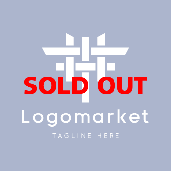 Tとtと和風のロゴ