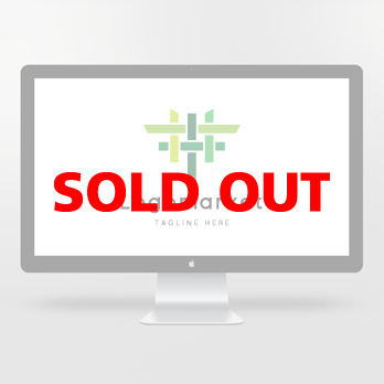 Tとtと和風のロゴ