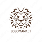 獅子とトゲとライオンのロゴ