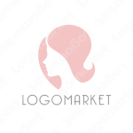 髪と女性と美しいのロゴ