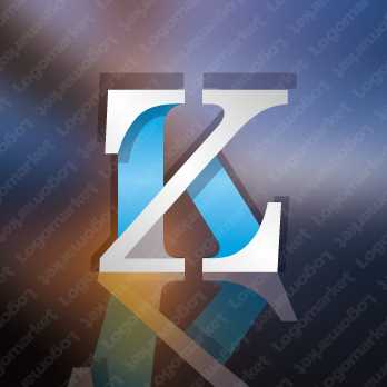 KとZとモノグラムのロゴ