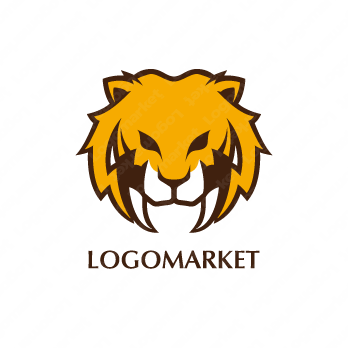 獅子とトラと迫力のロゴ