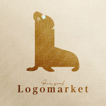 Lと動物とキャラクターのロゴ