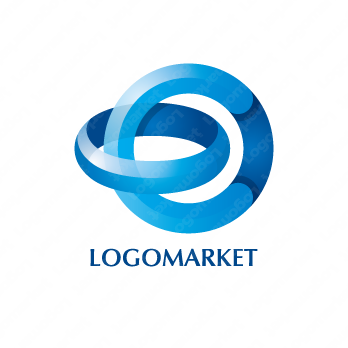 E/eと繋がりと輪のロゴ