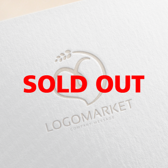 米とハートと愛のロゴ