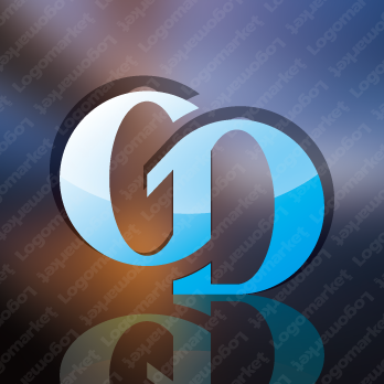 GとDとモノグラムのロゴ