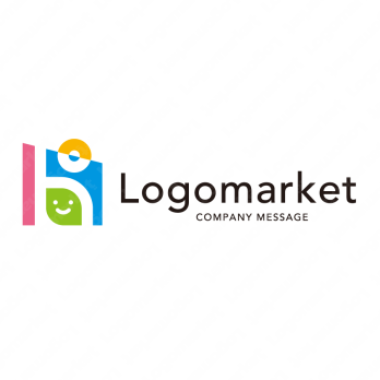 bとhと多様性のロゴ