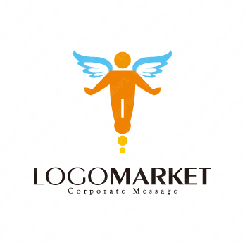 リフレッシュと翼と羽のロゴ