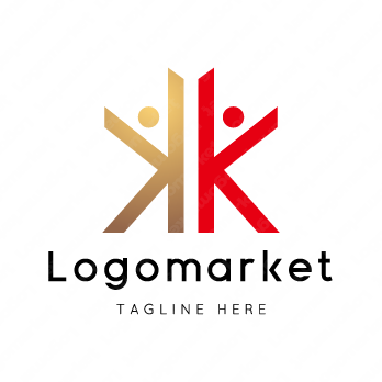 Kと人と幸福のロゴ