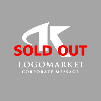 Kとシンプルミニマルとスタイリッシュのロゴ