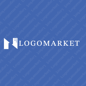 不動産とビルと管理のロゴ
