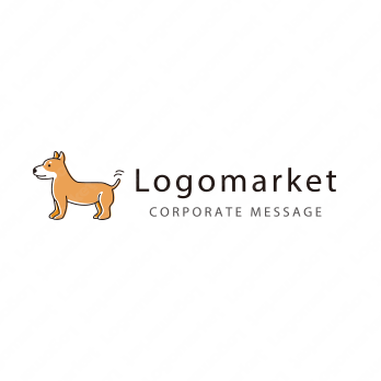 dogとイヌと動物のロゴ