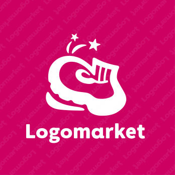 歩くと足とaのロゴ