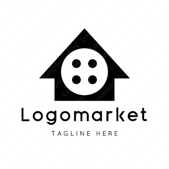 家と人と団結のロゴ