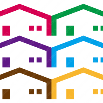 Aとaと虹のロゴ
