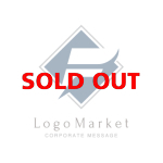 かっこいいと上昇と羽のロゴ