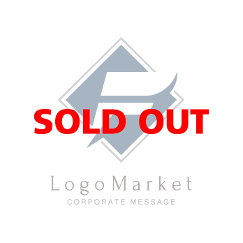 かっこいいと上昇と羽のロゴ