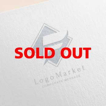 かっこいいと上昇と羽のロゴ