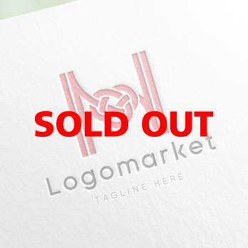 Nとnと水引のロゴ