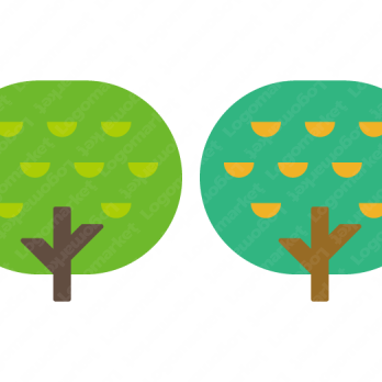 木と自然と絵本のロゴ