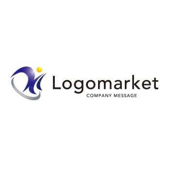 Xと翼とエネルギッシュのロゴ