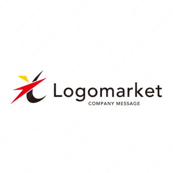 光とエネルギッシュとパワーのロゴ