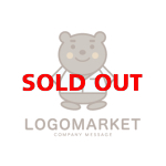 くまとキャラクターと先生のロゴ