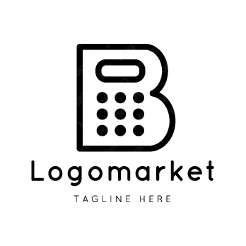 Bと計算機と会計のロゴ