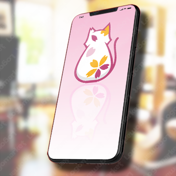 地域猫と保護猫とさくらのロゴ