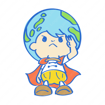 地球と王子とエコのロゴ