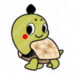 カメと将棋と棋士のロゴ