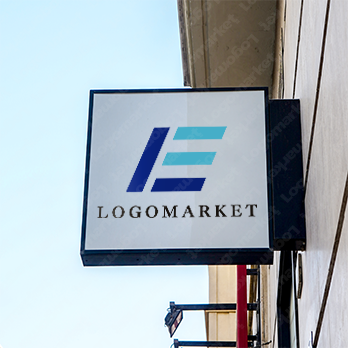 Lと Eのロゴ