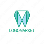 歯とホワイトニングと「M」のロゴ