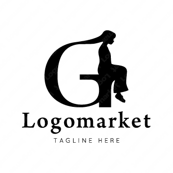 Gと人と女性のロゴ